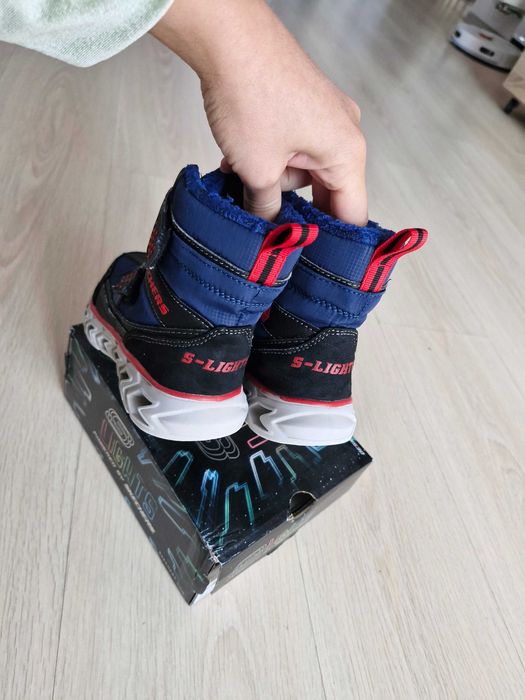Ghete de iarnă pentru copii Skechers 27,5