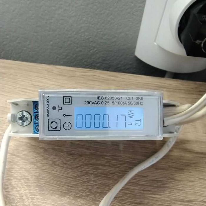 Двутарифен електромер 100A | Вградена батерия за запазване на часа