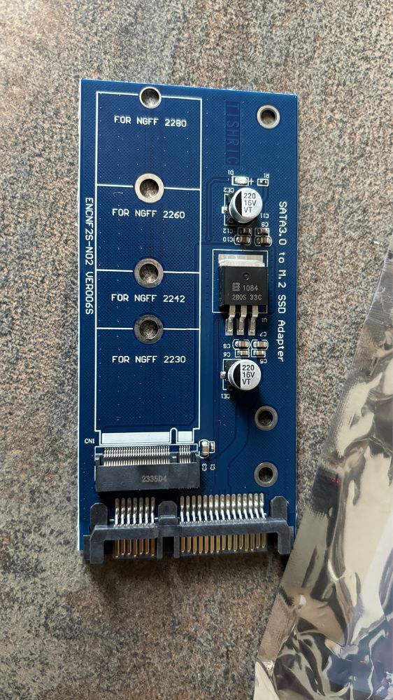 Adaptor SATA 3 to M2 SSD