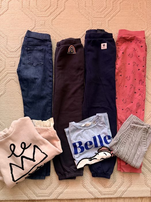 Лот дрешки за момиченце 6-7год