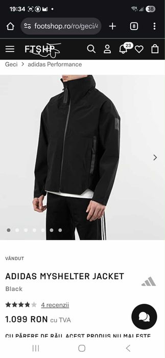 Geaca Adidas MyShelter