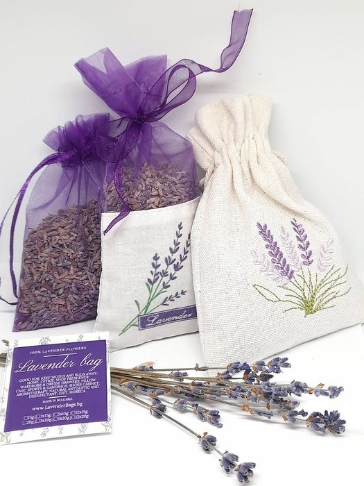 Лавандулови торбички на едро и дребно