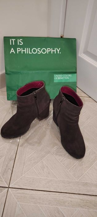 Кафяви боти Benetton