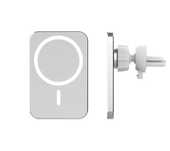 Incarcator Suport Magnetic Magsafe Alb 15W Cablu Inclus