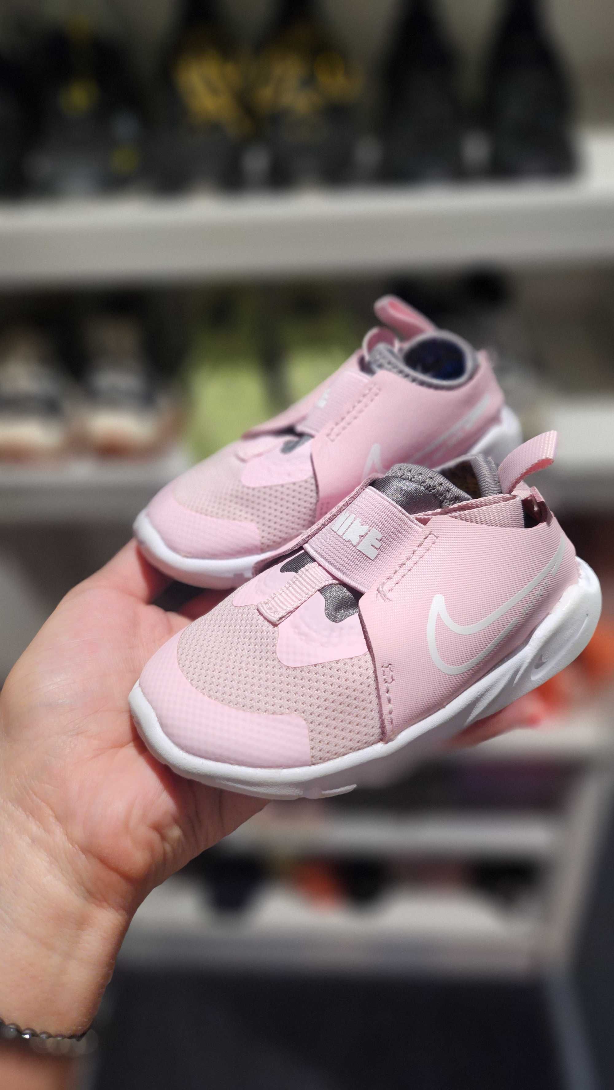 Розови маратонки за бебе, Nike, номер 21