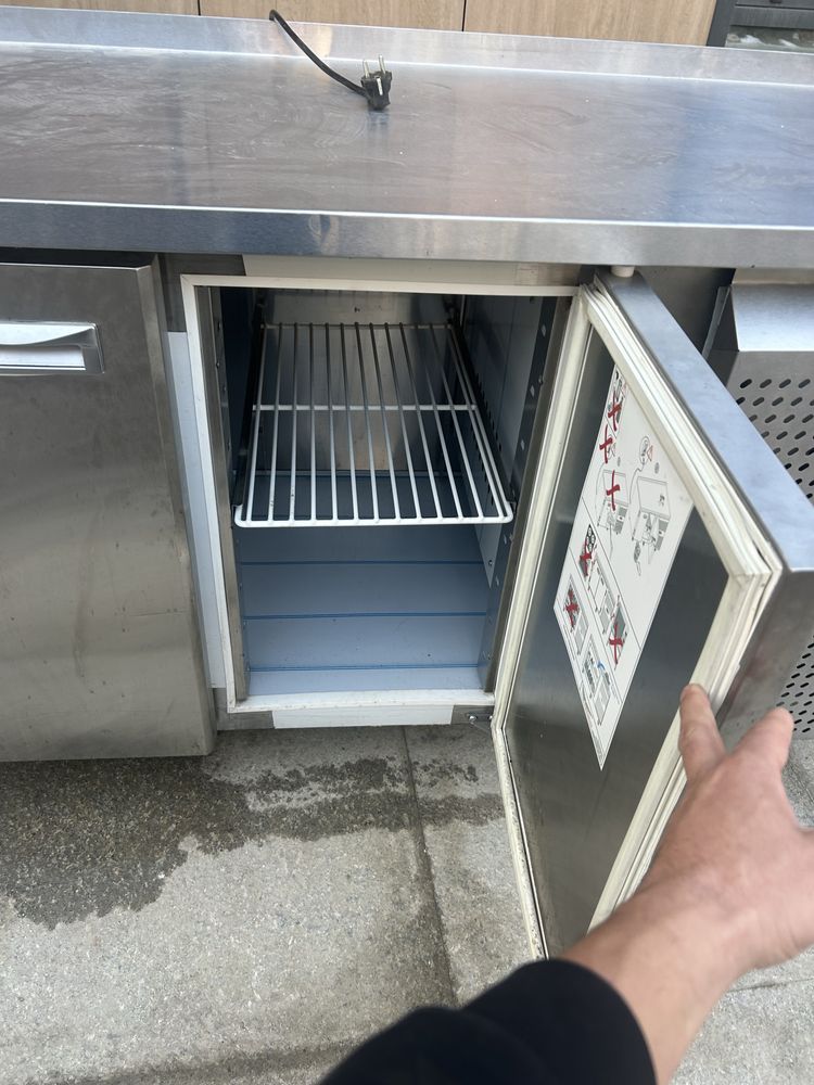 Морозильный стол холодильник