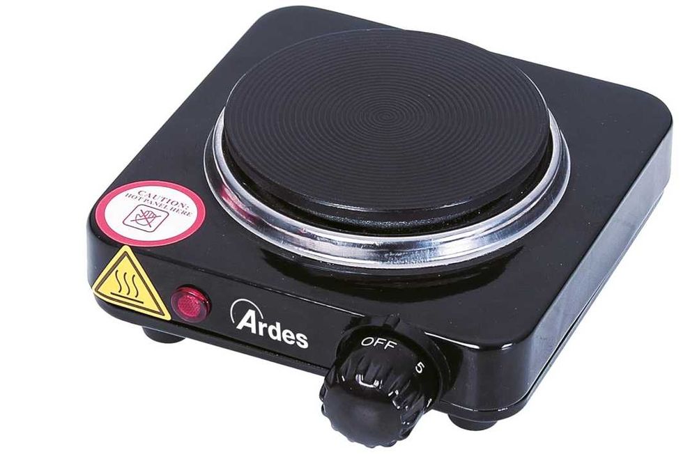 ARDES - Aragaz electric mic cu 1 plită din fontă vopsită