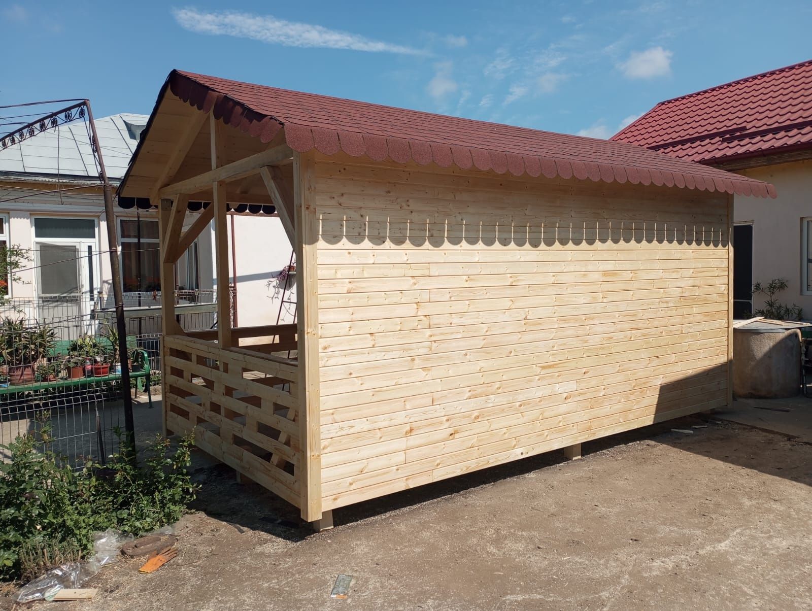 Vând foișor terase pergole case cabane din lemn