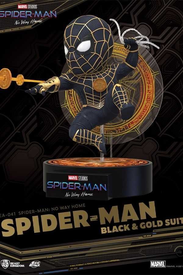 SPIDER-MAN Колекционерска фигурка Black&Gold suit EA-041