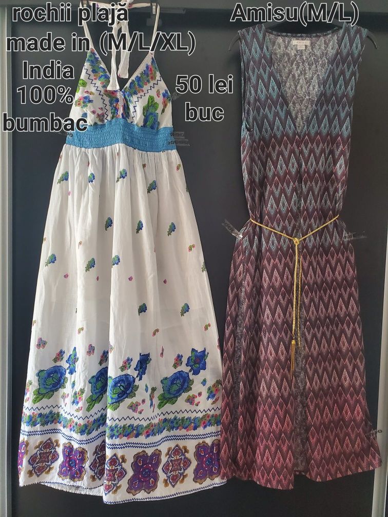 Rochiibplajă,zi,lungi,S/M/L
