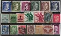 Set de timbre vechi Germania WWII