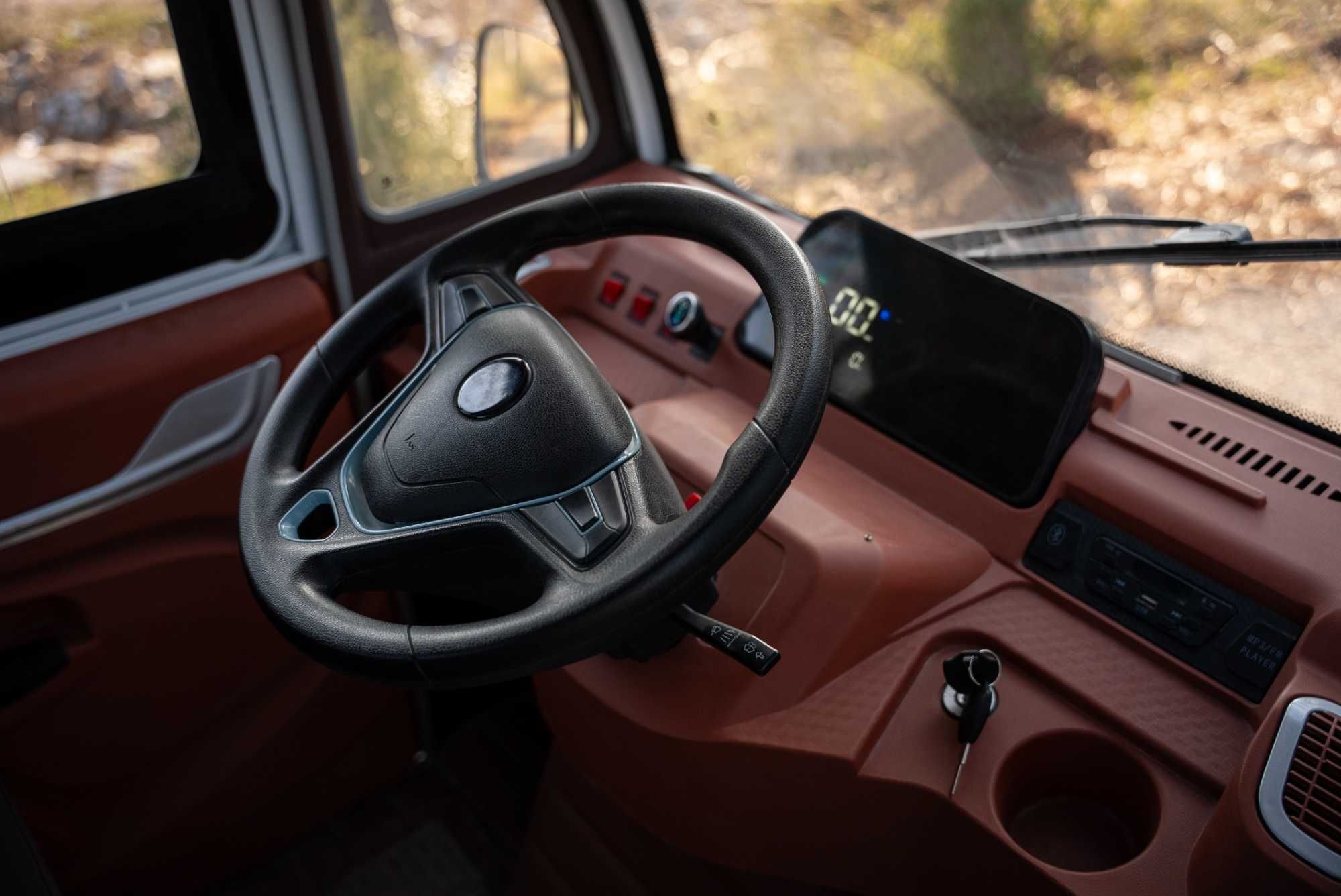 Triciclu Electric Kuba E-KAMYONET autonomie de 80km FARA PERMIS 25KM/H