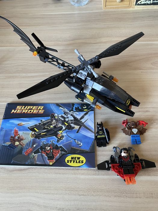 Продам лего (аналог) вертолет Бэтмена