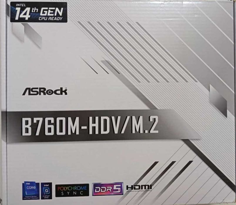 Placa de Baza AsRock B760M Hdv / M.2 Noua