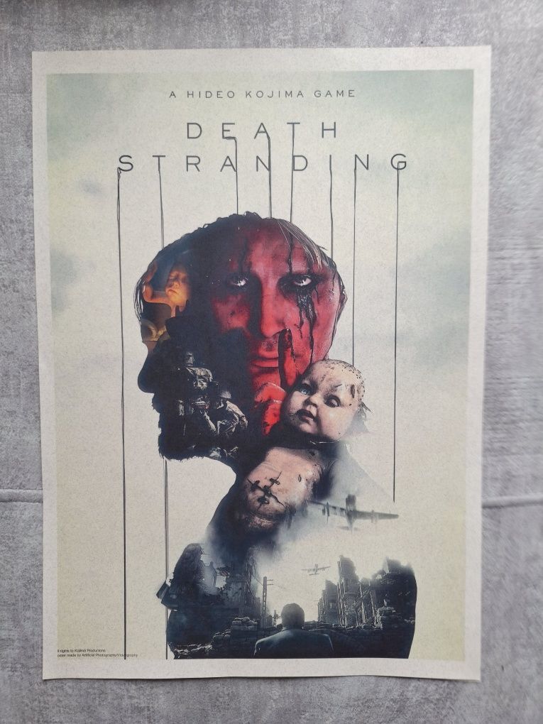 Плакаты по игре Death Stranding