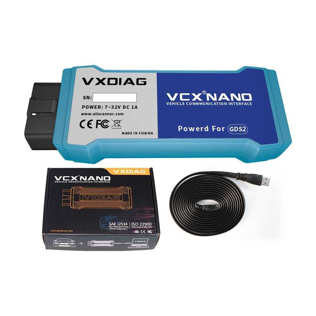 Allscanner VXDIAG GM Wi-Fi - дилерская работа с GM GDS2 и GM Tech2Win