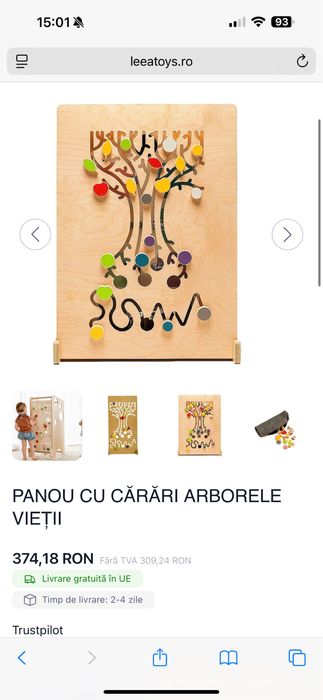 Panou pentru motricitate Leea Tower model xxl