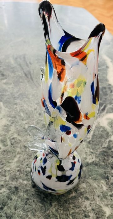 Vaza din sticla de Murano