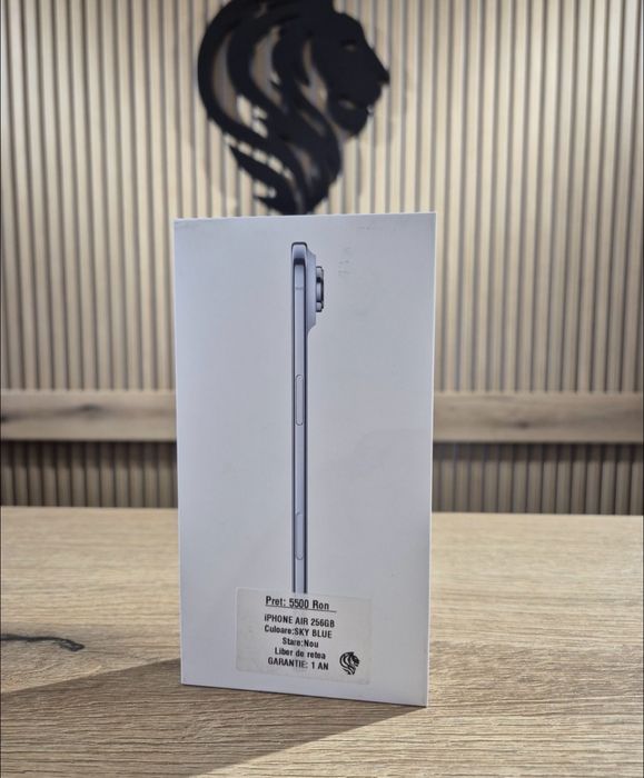 Iphone 17 Air 256gb Sky Blue Garantie 2026 Octombrie Ca nou cutie