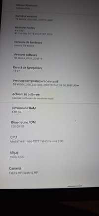 Tableta Lenovo Tab M10 FHD Plus, Octa-Core, 10.3", 4GB RAM, 128GB, 4G,