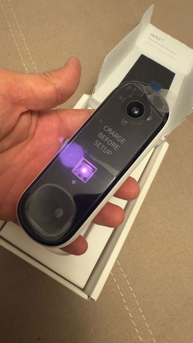 Sonerie video wireless Arlo 2K, vedere nocturnă, audio bidirecțional