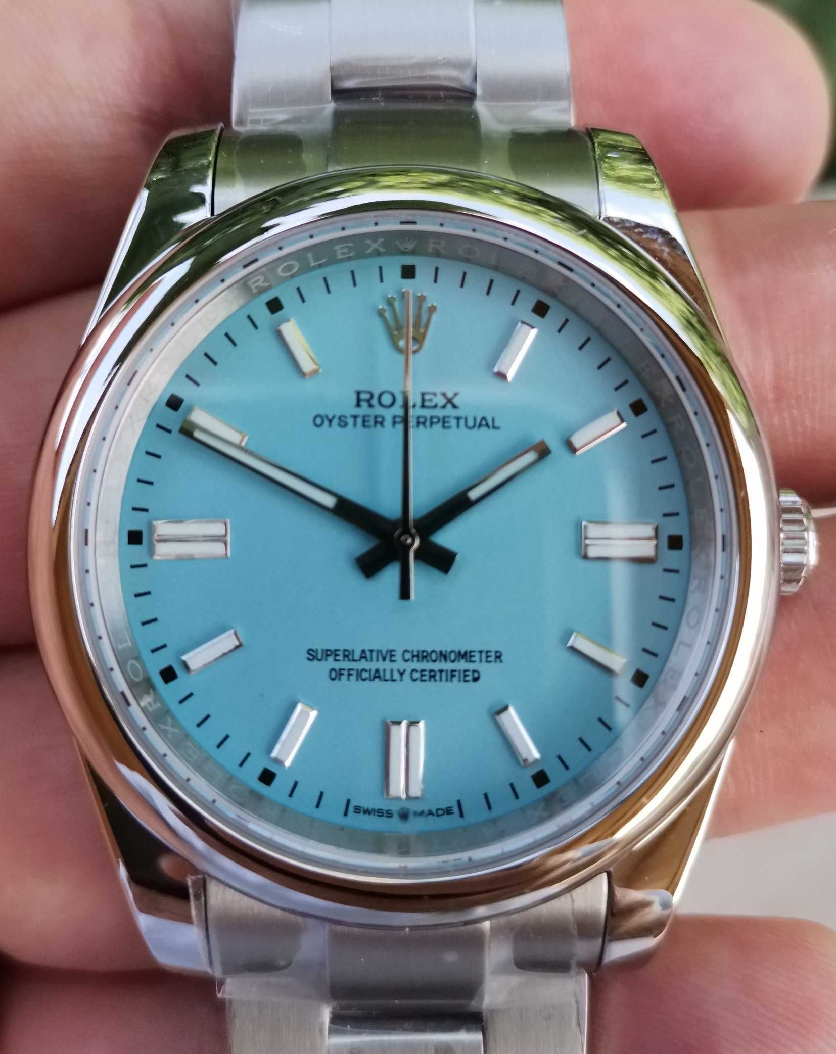 Rolex Oyster Perpetual 40 mm Automatic japonez Miyota 8215 Safir