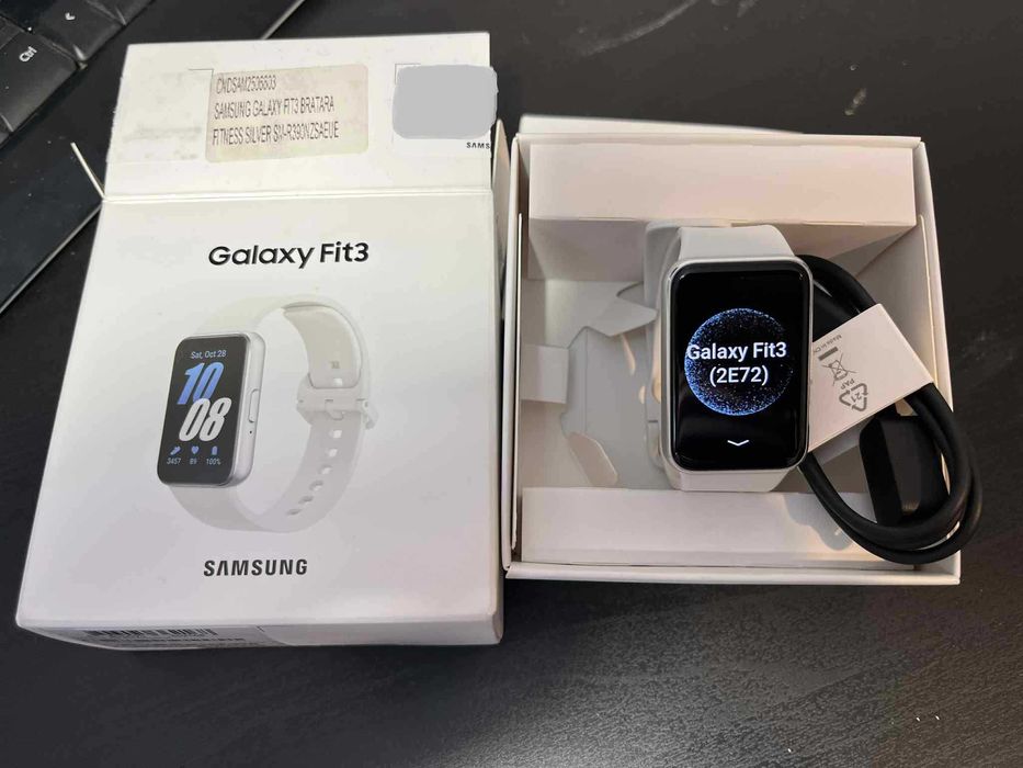 Bratara fitness Samsung Galaxy Fit 3 SILVER