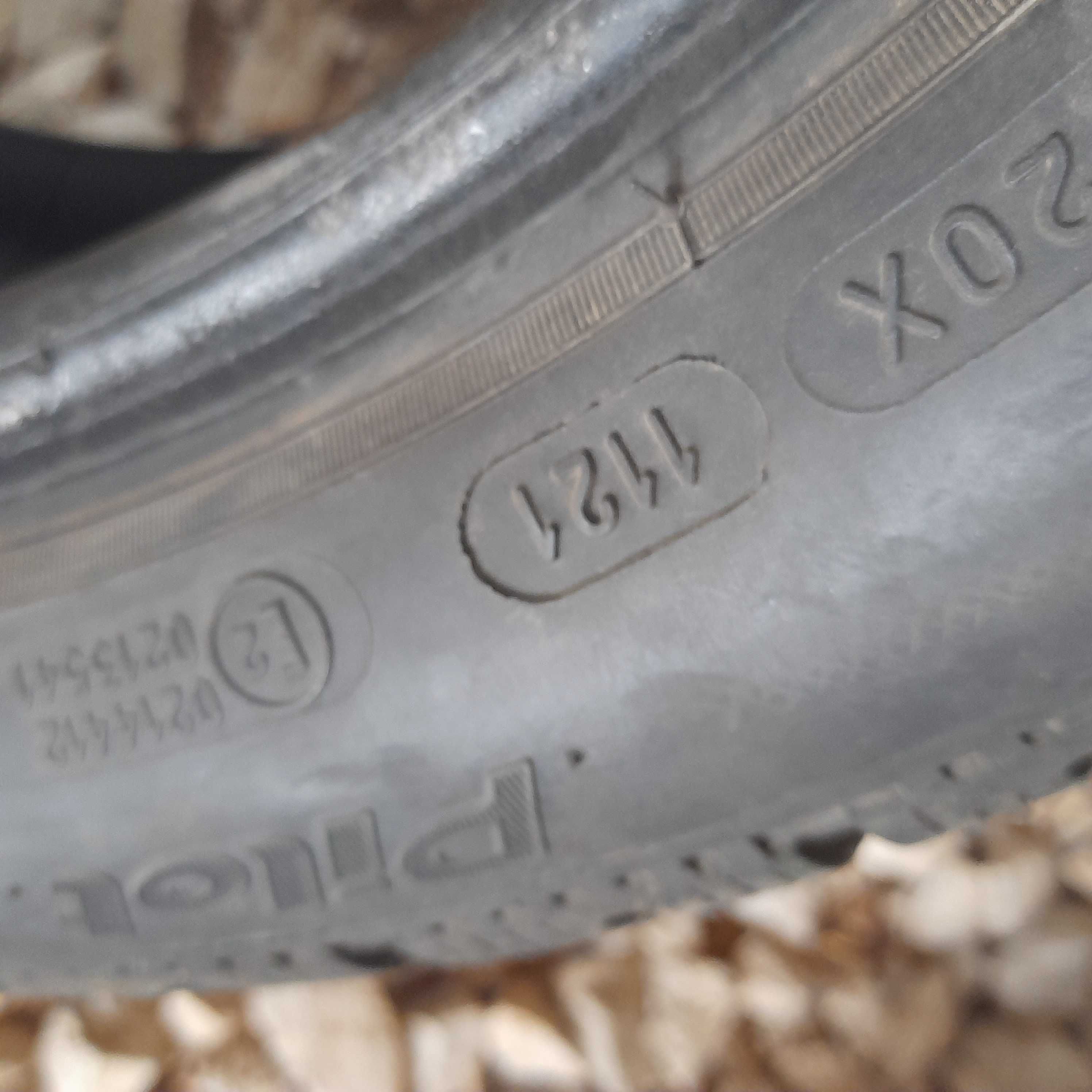 2 бр зимни гуми michelin pilot alpin 225/45/18 дот 1121 4-4,5мм профил