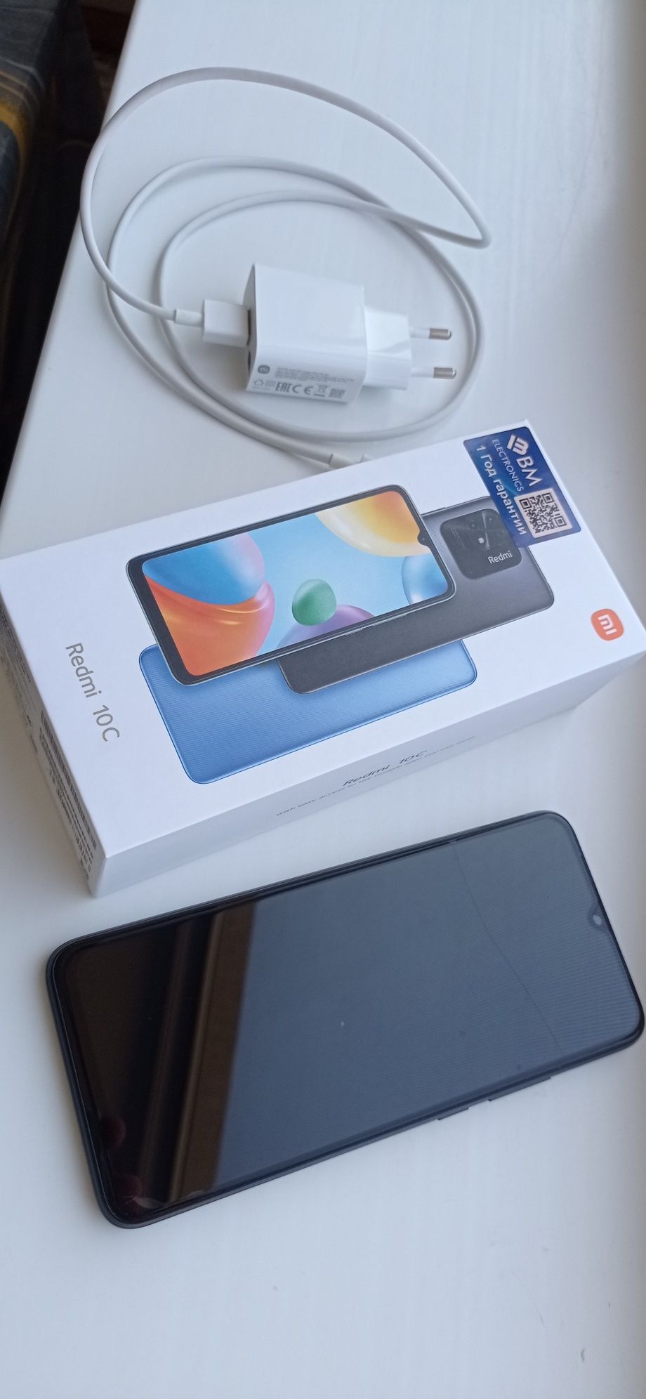 Redmi 10C холати аъло, памяти 4/64, коробка, документ бор