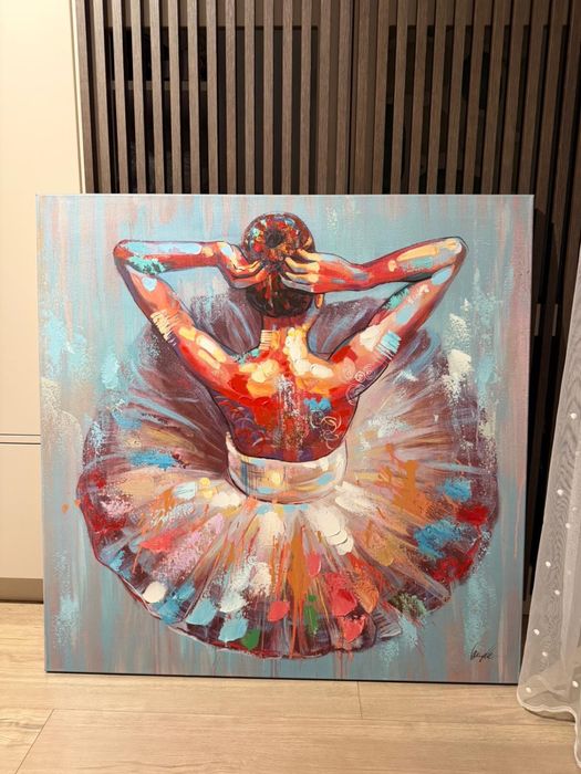 Tablou Balerina Mobexpert 100x100