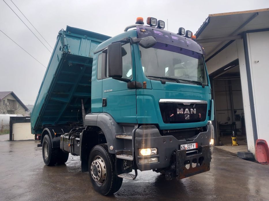 Camion Man tgs 4x4 basculabil