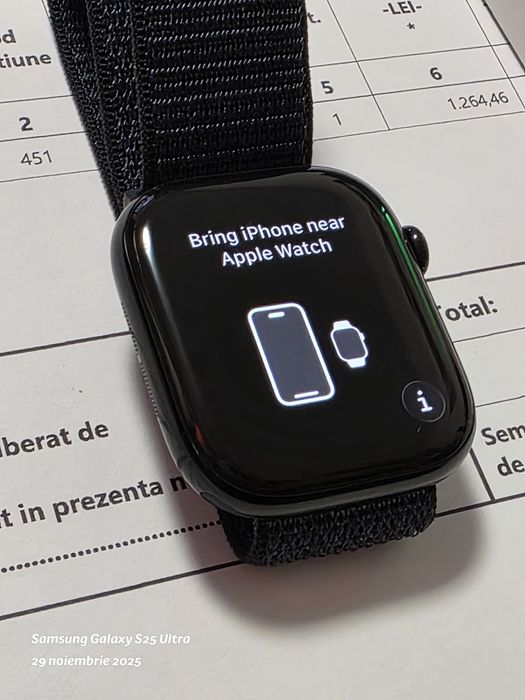 Apple Watch Gen.10 -46mm Jet Black / Factura si Garanție !