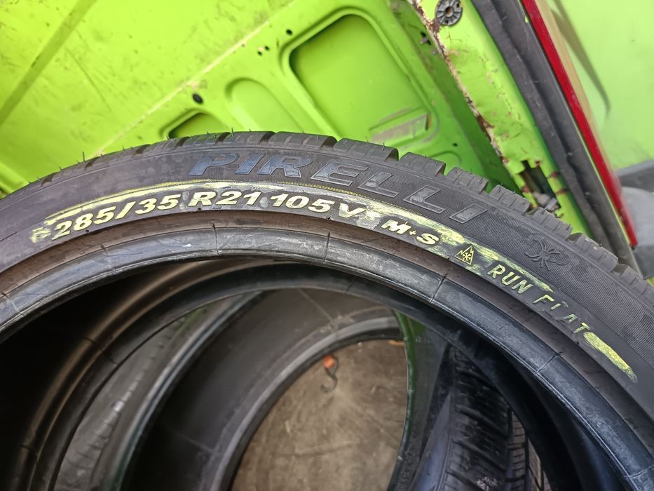 Anvelope MS iarna 285 35 21 pirelli runflat 2021 7mm