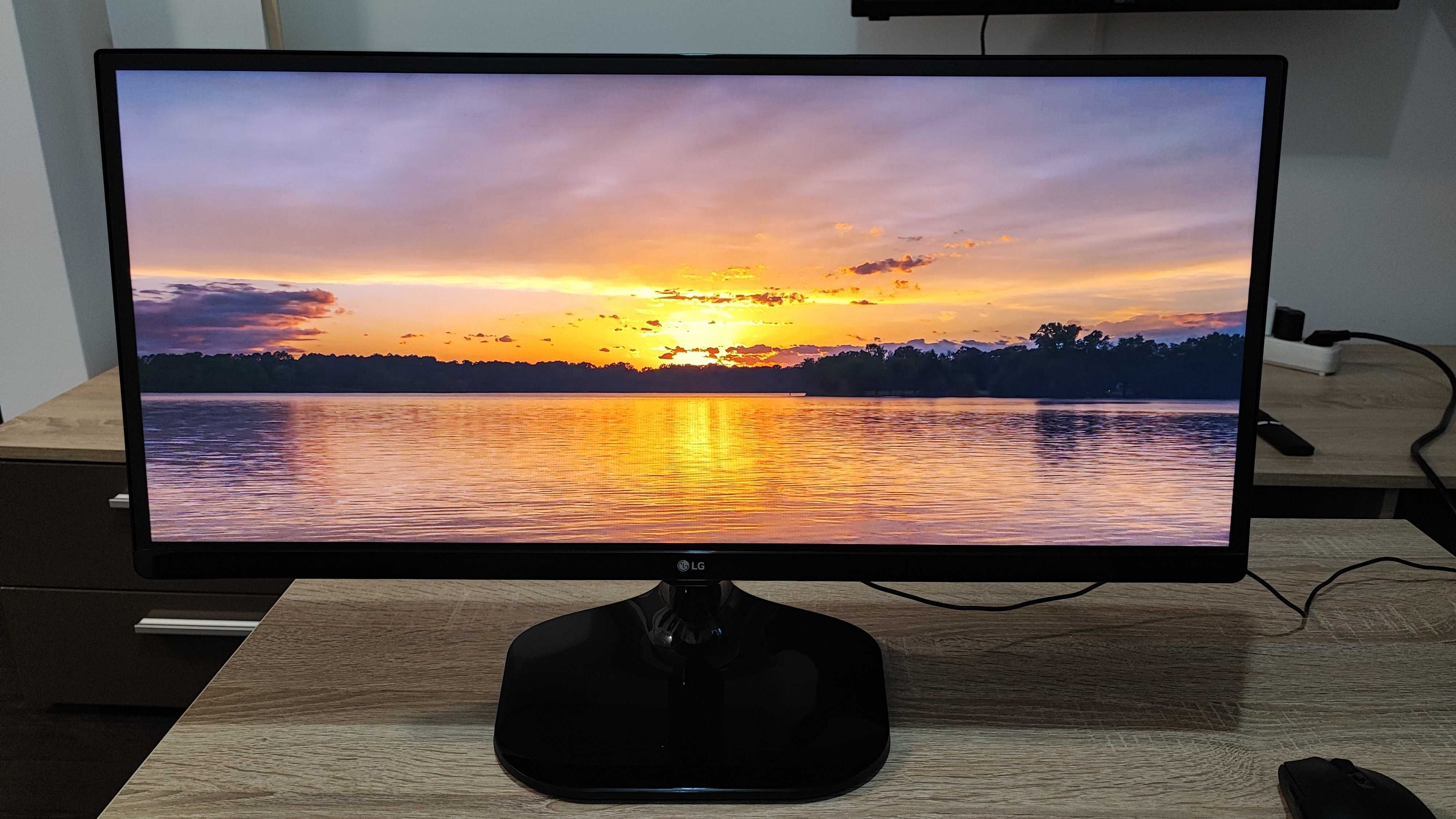 Monitor LED IPS LG 25", 2K UltraWide, 25UM58-P, 2560x1080, 60hz