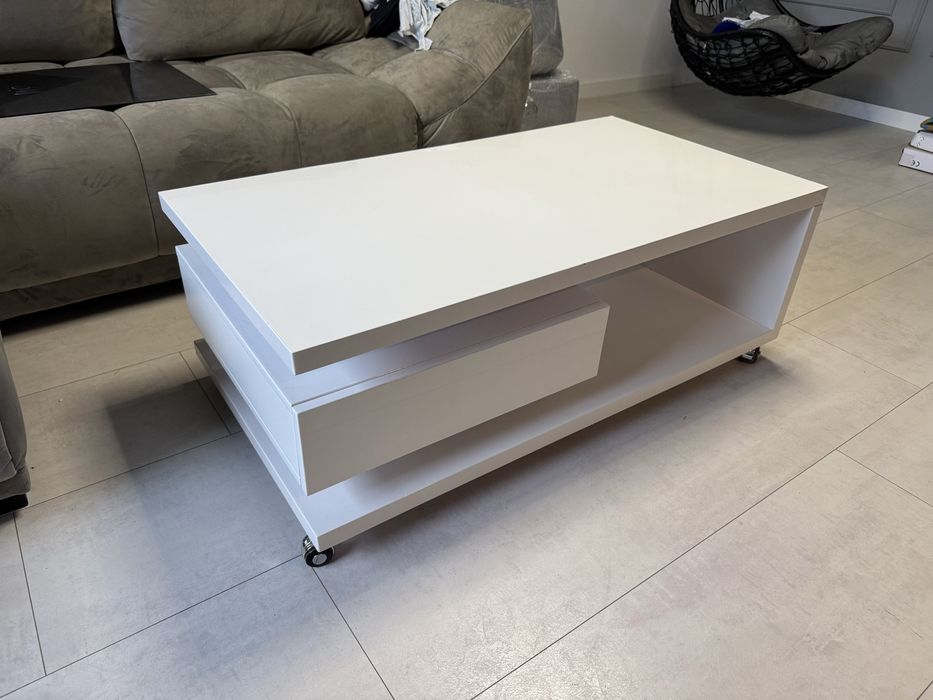 Masa living sufragerie cu sertar mobil