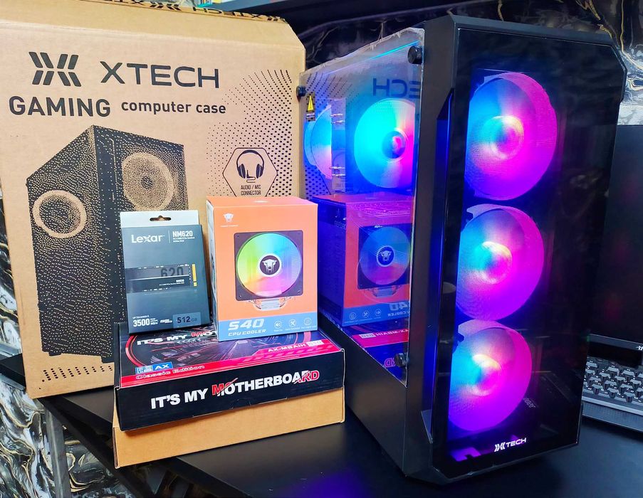 НеДоРоГо Мощный ПК с Core_i5-12400/ 16Gb_DDR4/ 512Gb_NVME/ RТХ3050_8Gb