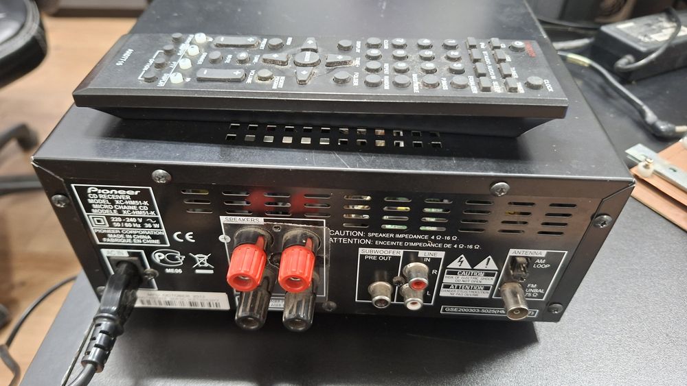 Pioneer xc-hm51 minisistem all-in-one 2x50w, bluetooth, cd player, rad