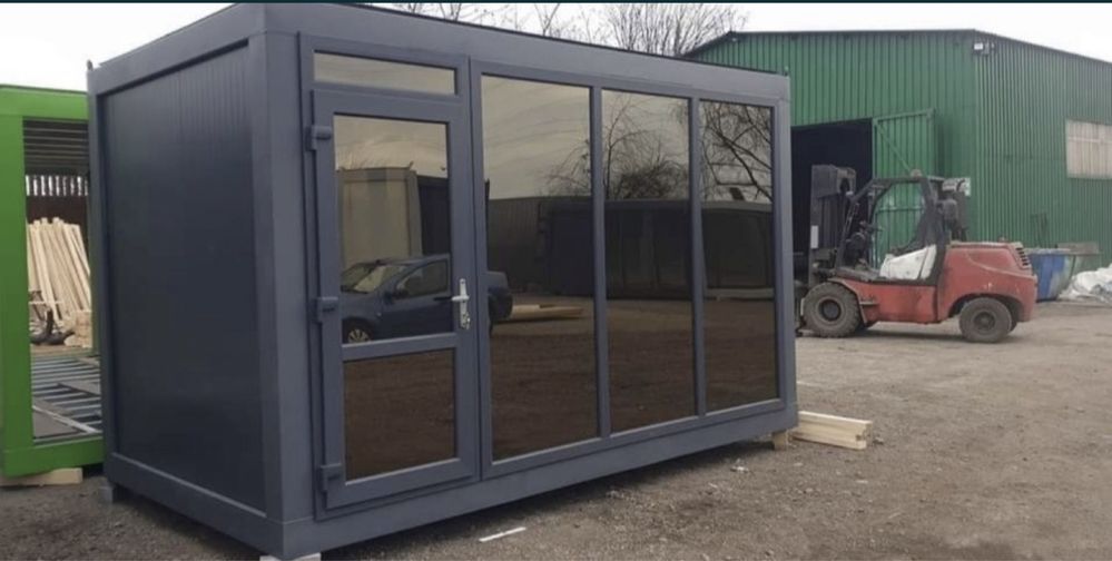 Container birou containere vitrina șantier fast food pază