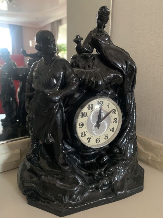 Часы хозяйка медной горы силумин