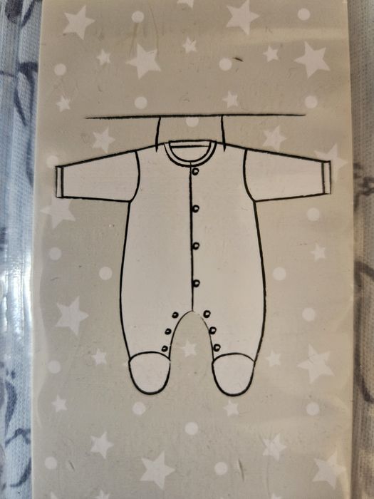 Ромпер Джордж комплект 3 бр, новородено 0-3 мес