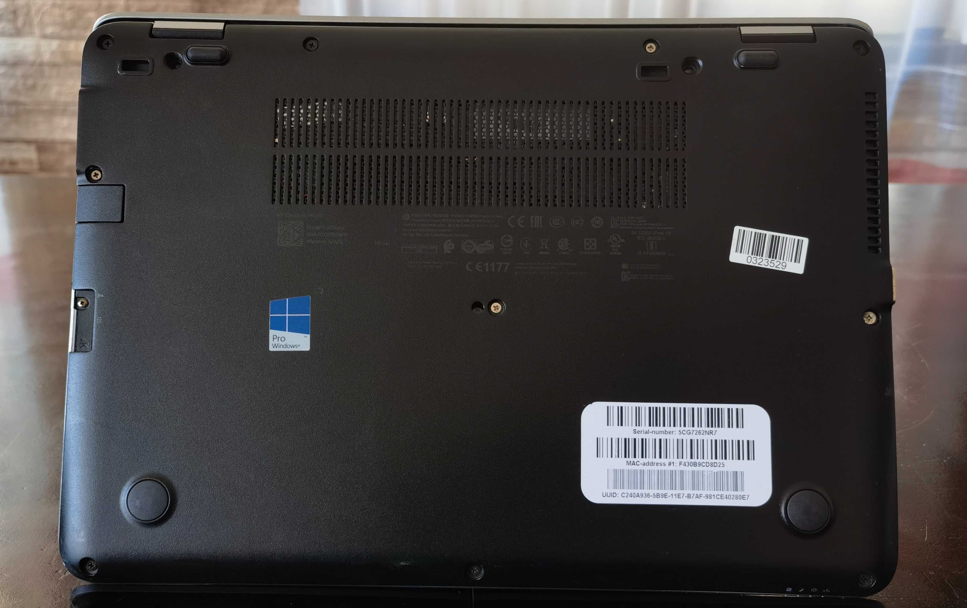 HP EliteBook 840/мат14сКам/4х2.4Ghz/8gbDDR4/SSD400gb/4чБат/Профилактир
