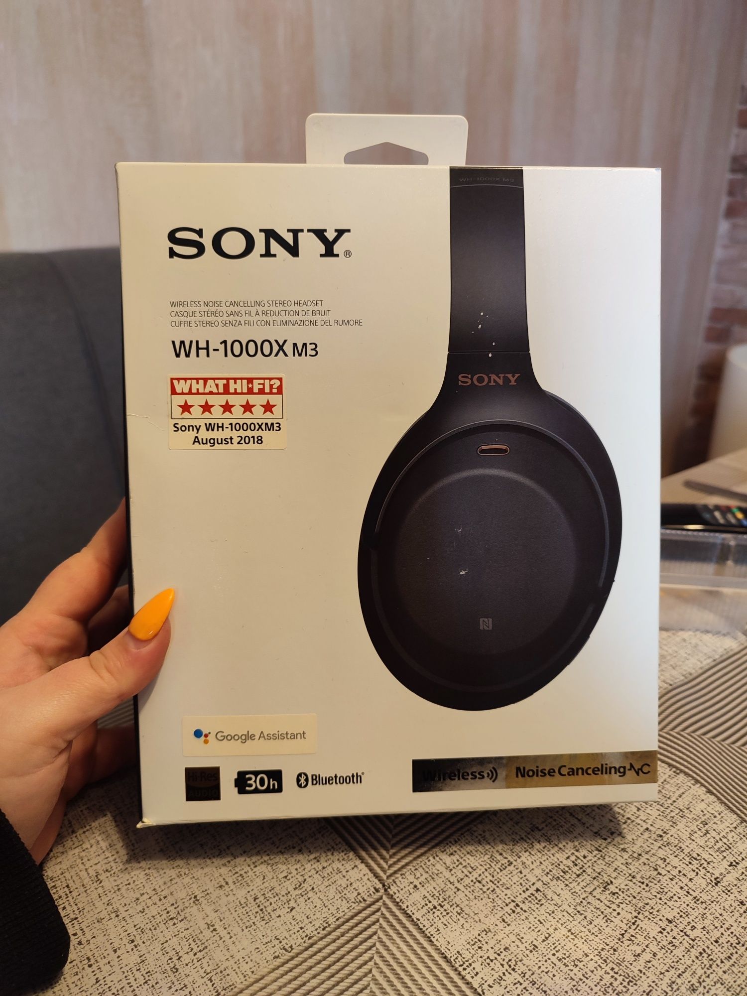 Слушалки SONY WH-1000X M3