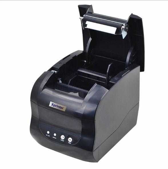 Принтер этикеток штрих-кодов наклеек Xprinter 365 в г. Актобе