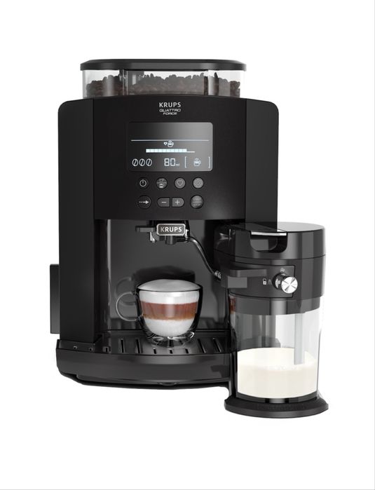 Expresor automat Krups Arabica Latte EA819N10 garantie ca nou