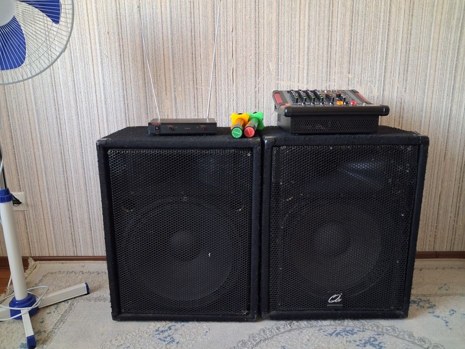 Продам аппаратуру :две колонки .