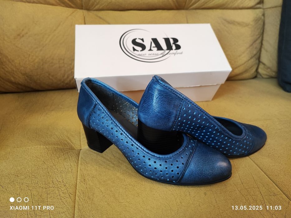 НОВО!Дамски обувки есрествена кожа 36 номер