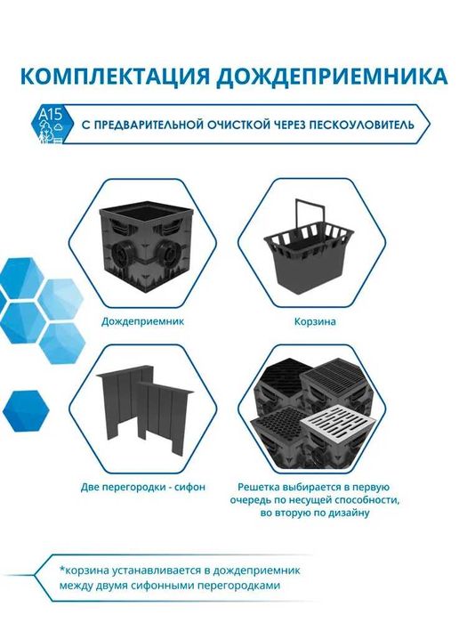 Трап дарожный. Ливнйовка 30х30х30 см. Томдан ва тарновдан чугун кришка