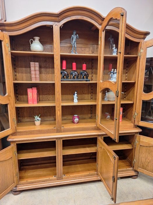 Винтидж трапезен бюфет дъб масив