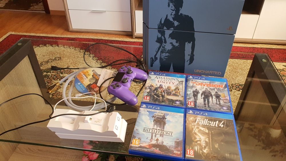 Ps4 uncharted limited 1000gb