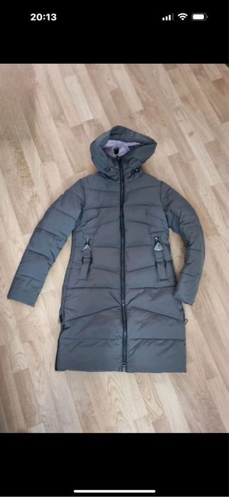 Geaca de iarna cu guler natural